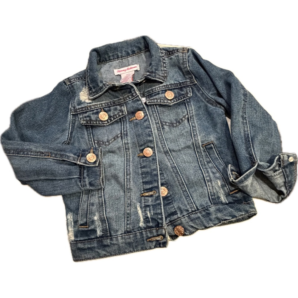 Tommy Bahama Girls Jean Jacket Size 4